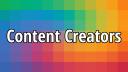 Content Creators - YouTube, Twitch, Instagram, TikTok, Spotify, Snapchat, Twitter, Rumble, Kick Discord server icon