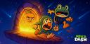 Discovery splash banner for Brainrot Dash / Admin Abuse Discord server