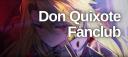 Discovery splash banner for Don Quixote Fanclub《#𝟭》| Goal: 5000 Discord server