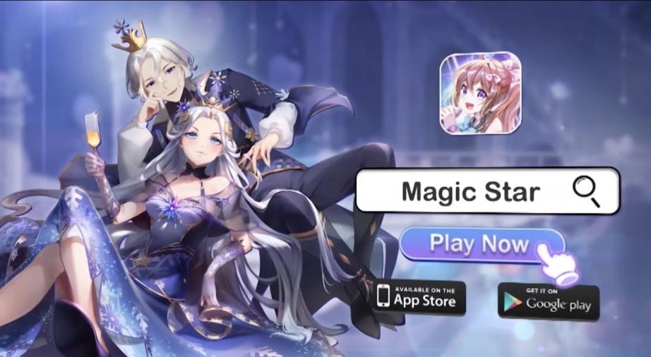 Discovery splash banner for Magic Star Official Discord server