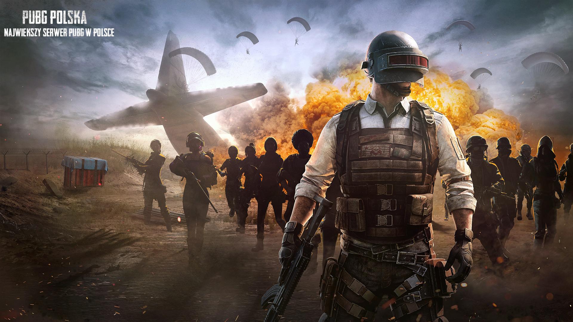 Discovery splash banner for PUBG Polska Discord server