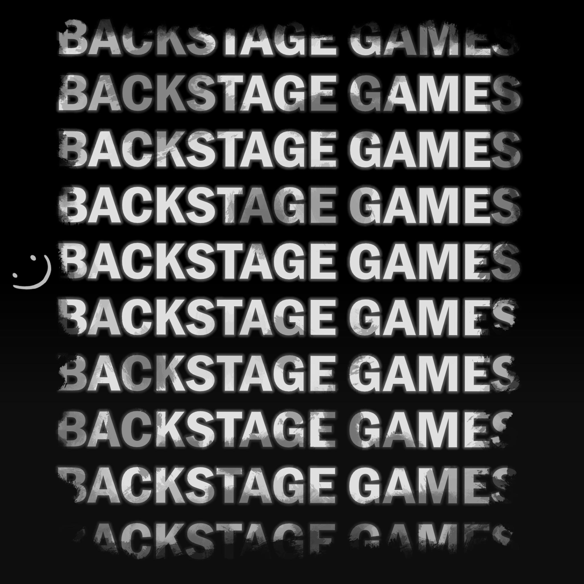 Discovery splash banner for BACKSTAGE GAMES Discord server