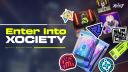 Discovery splash banner for XOCIETY Official Discord server
