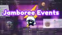 Discovery splash banner for Jamboree! | Summer Roblox Events! Discord server