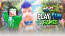 Discovery splash banner for Play Giveaways Discord server