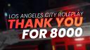 Discovery splash banner for Los Angeles City Roleplay Discord server