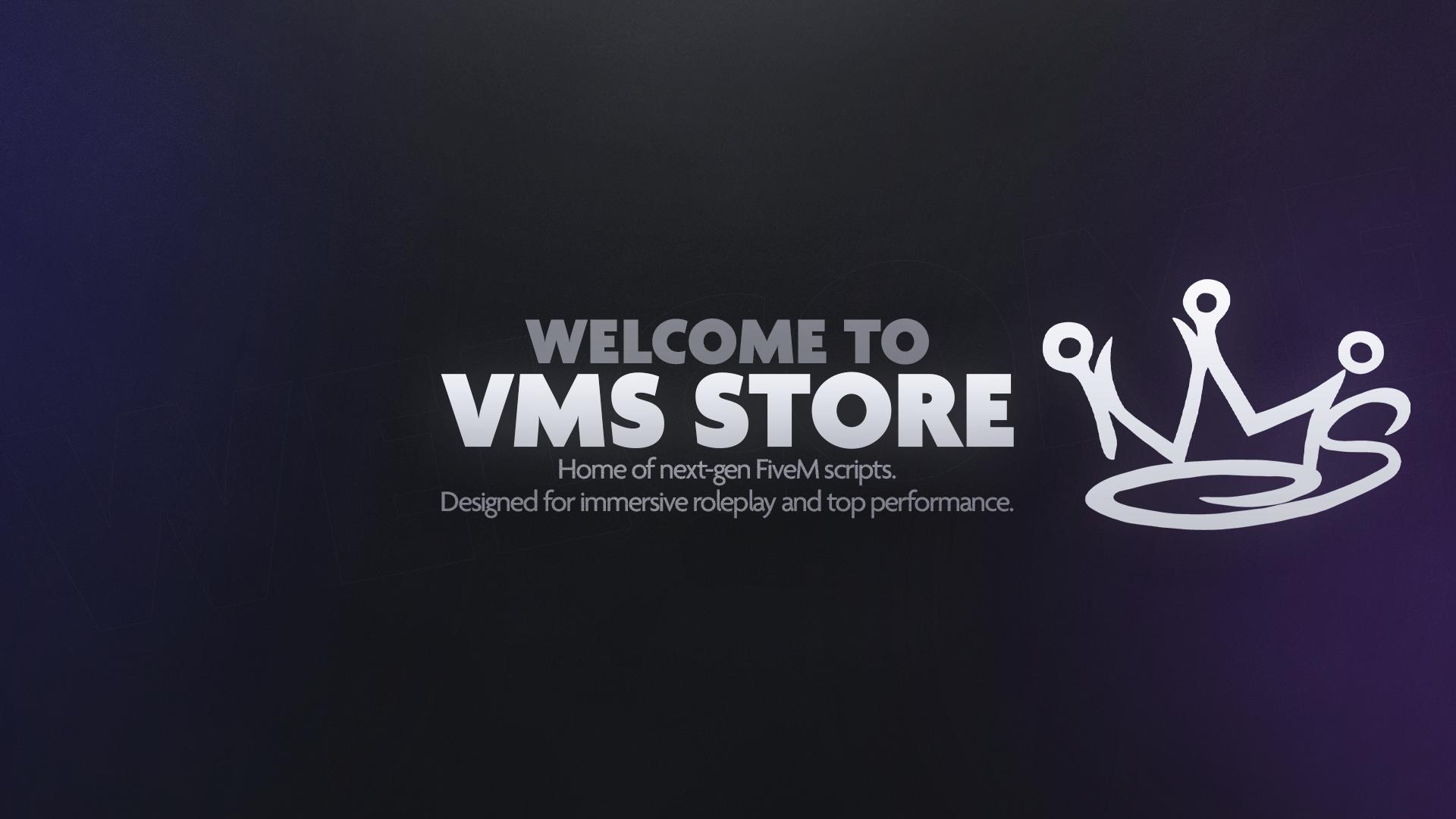 Discovery splash banner for VMS* Store © www.vames-store.com Discord server