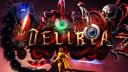 Discovery splash banner for Deliria (2026) Discord server