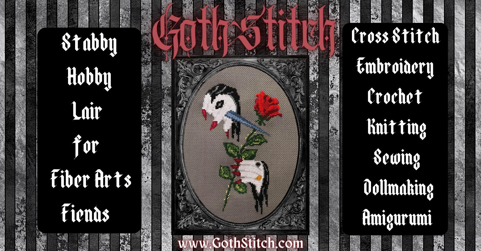 Discovery splash banner for GothStitch Discord server