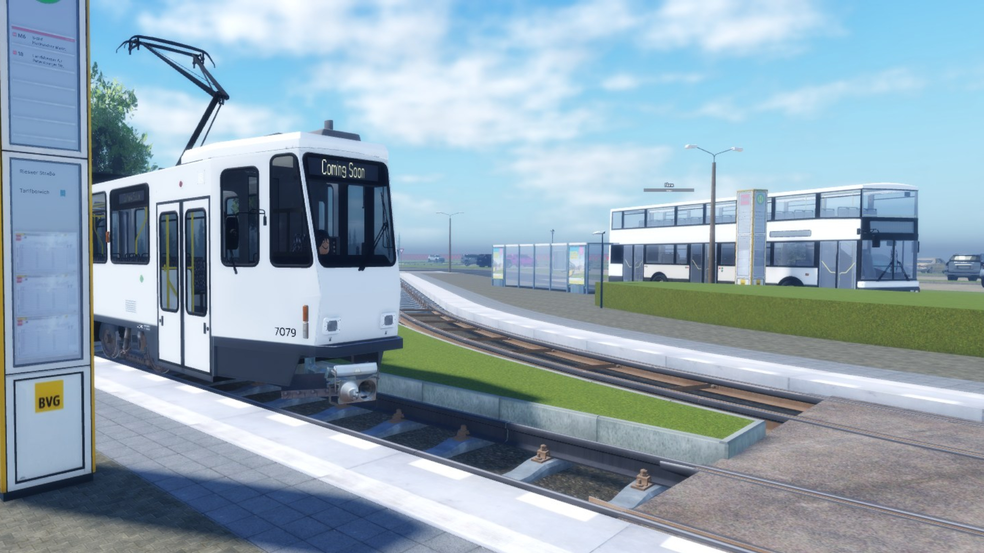 Discovery splash banner for Official ÖPNV Simulator Discord server