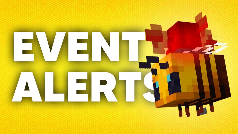 Discovery splash banner for Event Alerts Discord server