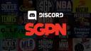 Discovery splash banner for SGPN: Sports Gambling Podcast Network Discord server