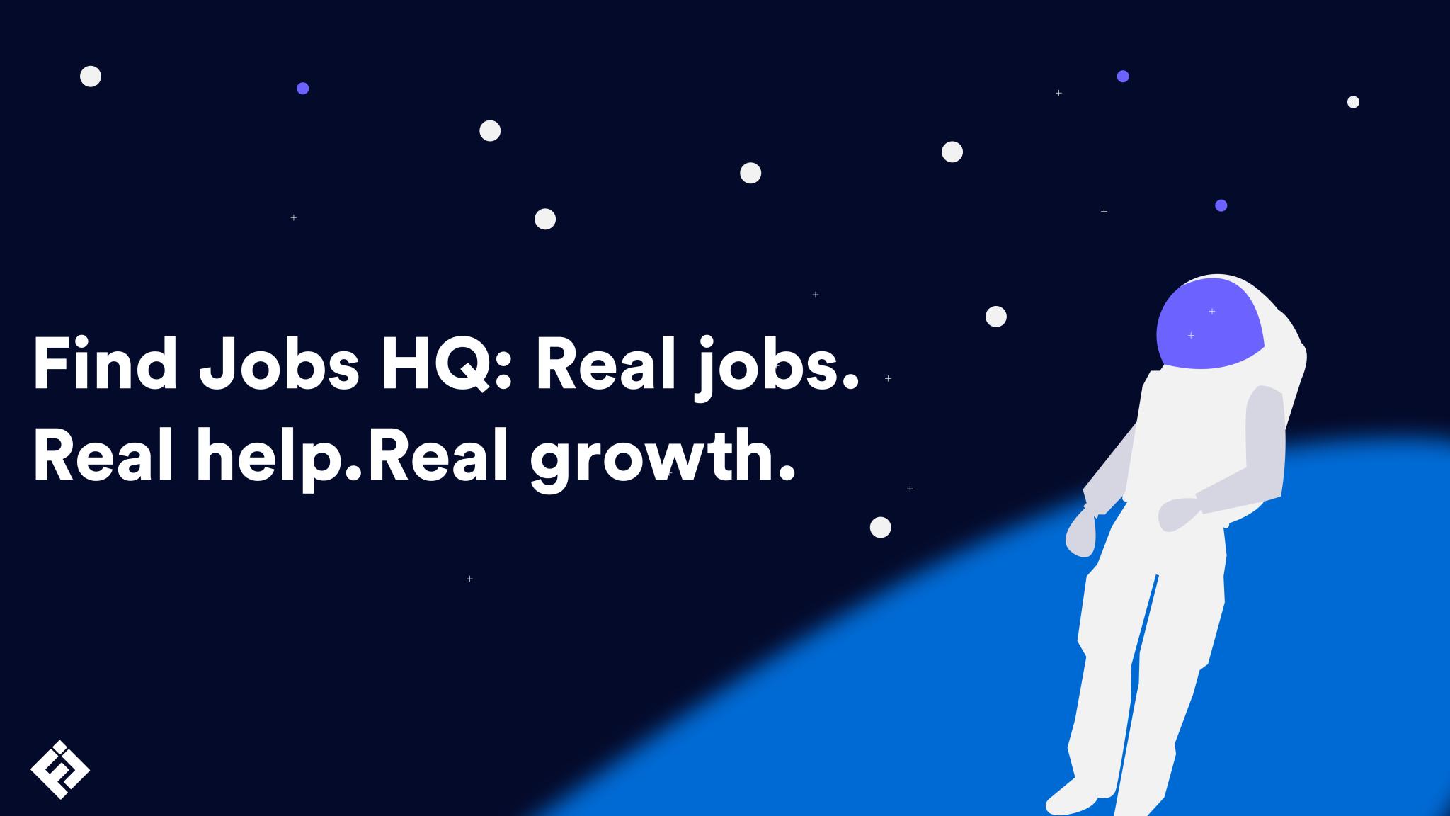 Discovery splash banner for Find Jobs HQ Discord server