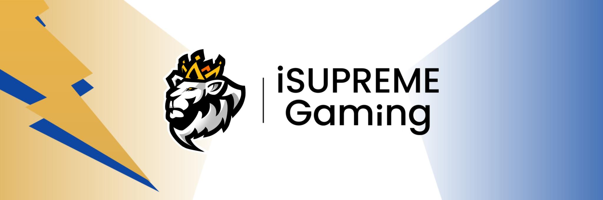 Discovery splash banner for iSUPREME GAMING Discord server