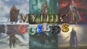 Discovery splash banner for Mythic Guilds Discord server