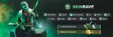 Discovery splash banner for SkinRave Discord server