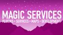 Discovery splash banner for Magic Services and Development Discord server