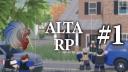 Discovery splash banner for Alta RP France | ER:LC Discord server