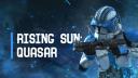 Discovery splash banner for Rising Sun: Quasar [Arma 3] Discord server