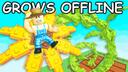 Discovery splash banner for Grow a Garden Discord server