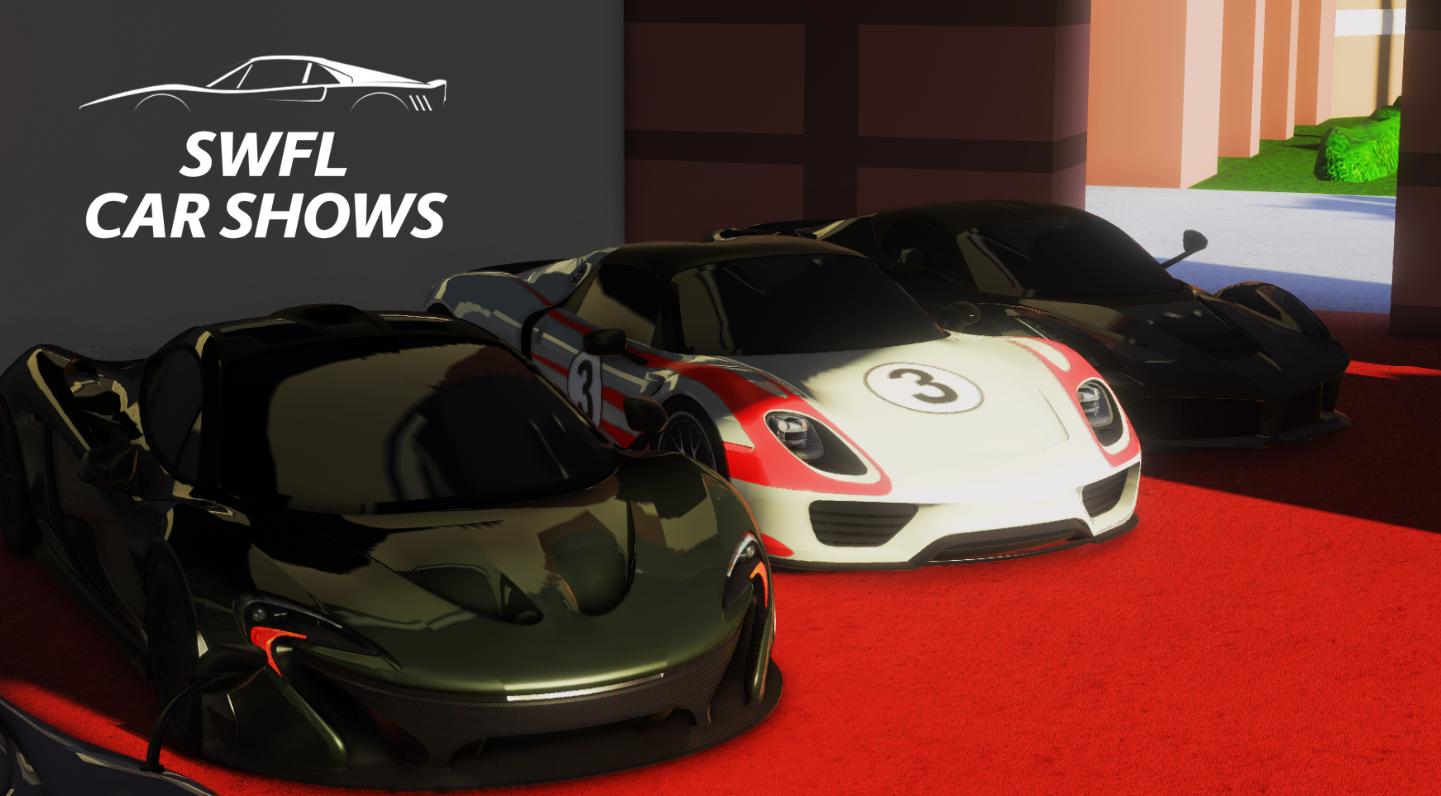 Discovery splash banner for SWFL Car Shows Discord server