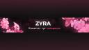 Discovery splash banner for discord.gg/flyer ZYRA Discord server