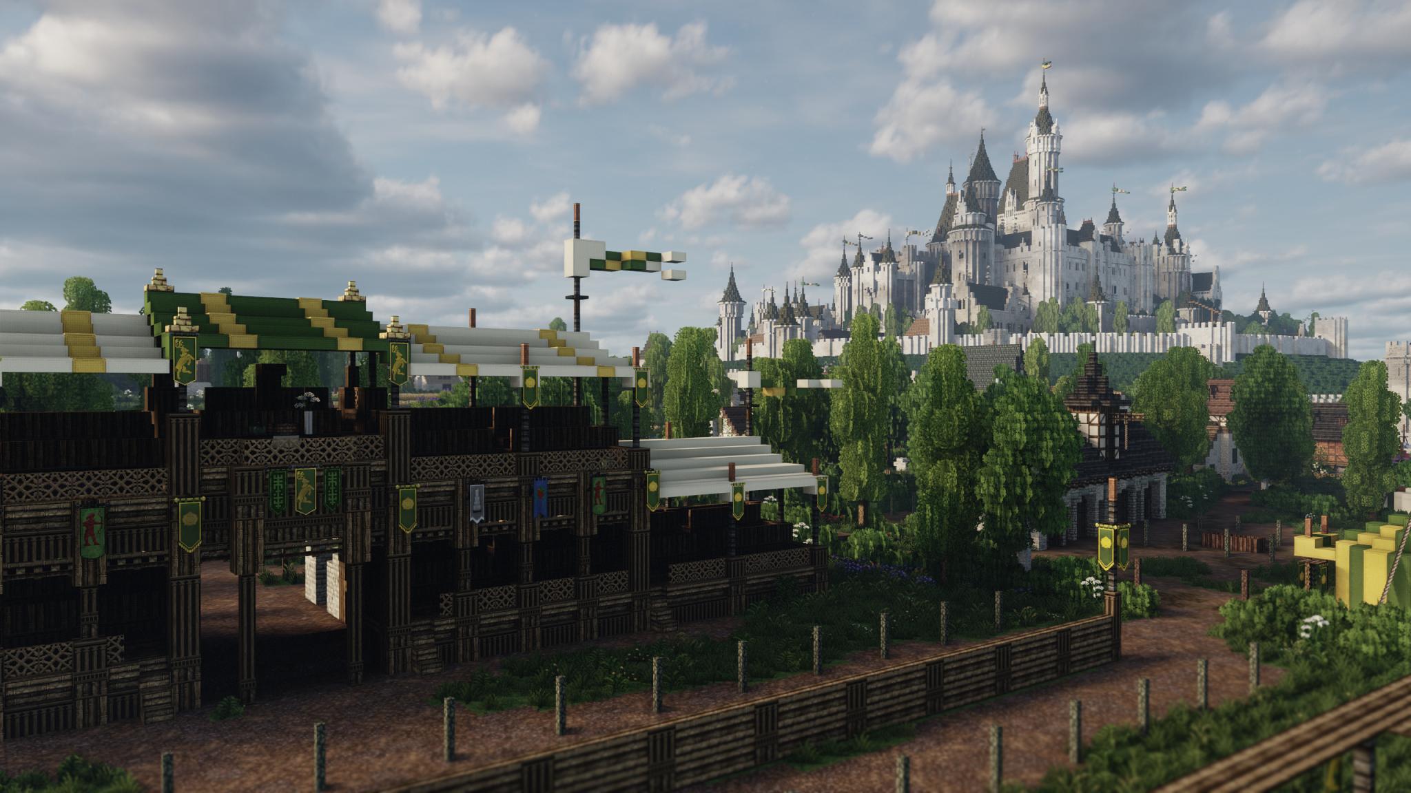 Discovery splash banner for WesterosCraft Discord server