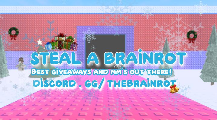 Discovery splash banner for Steal a Brainrot | Trading, Middleman & Index Services Discord server