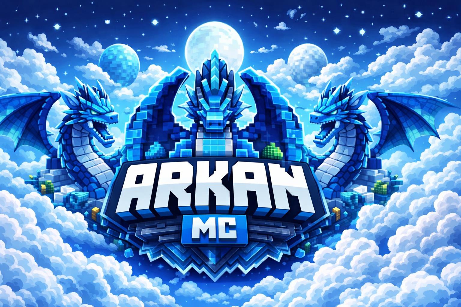 Discovery splash banner for ⚔ ArkanMC | Network Discord server
