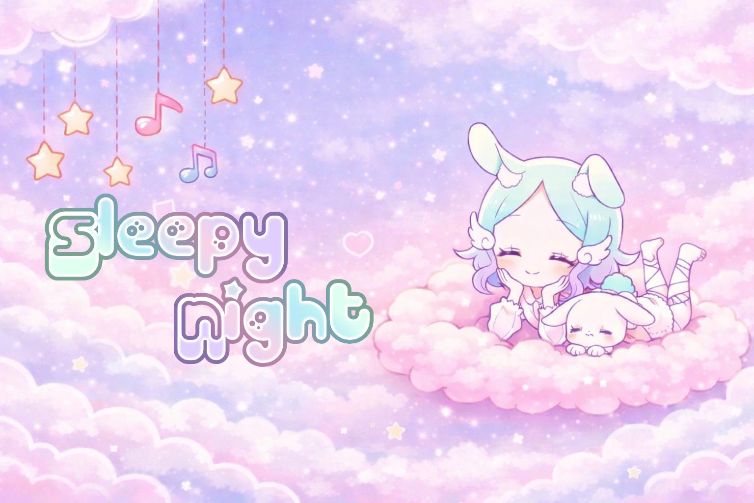 Discovery splash banner for Sleepy Night ᶻ 𝗓 𐰁 Discord server