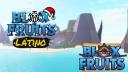 Discovery splash banner for Blox Fruits Latino 💘 | Trade & Stock Discord server