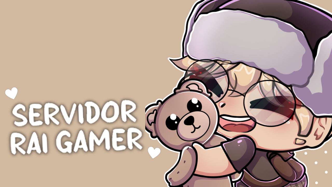 Discovery splash banner for Amigos de Rai Gamer 💙 Discord server