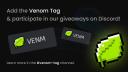 Discovery splash banner for Venom Foundation Discord server