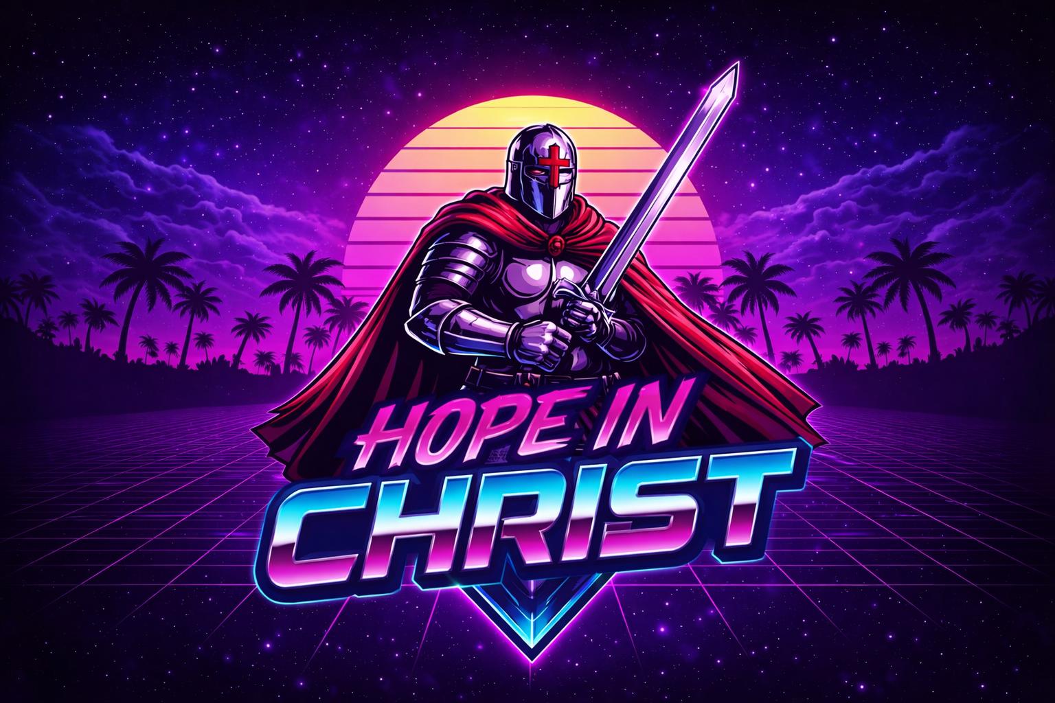 Discovery splash banner for Hope in Christ | Debate + Apologetics + Recovery Discord server