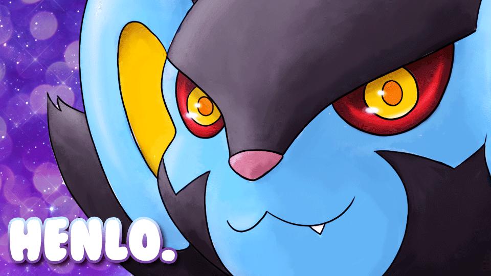 Discovery splash banner for Luxray Discord server