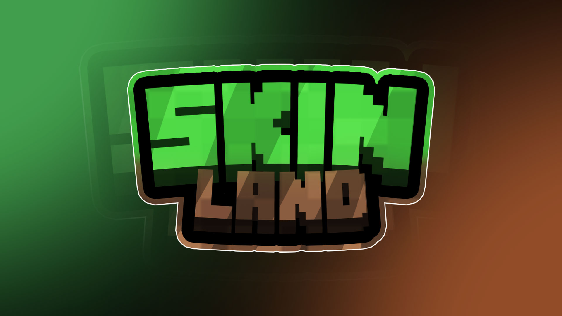 Discovery splash banner for SKIN LAND Discord server