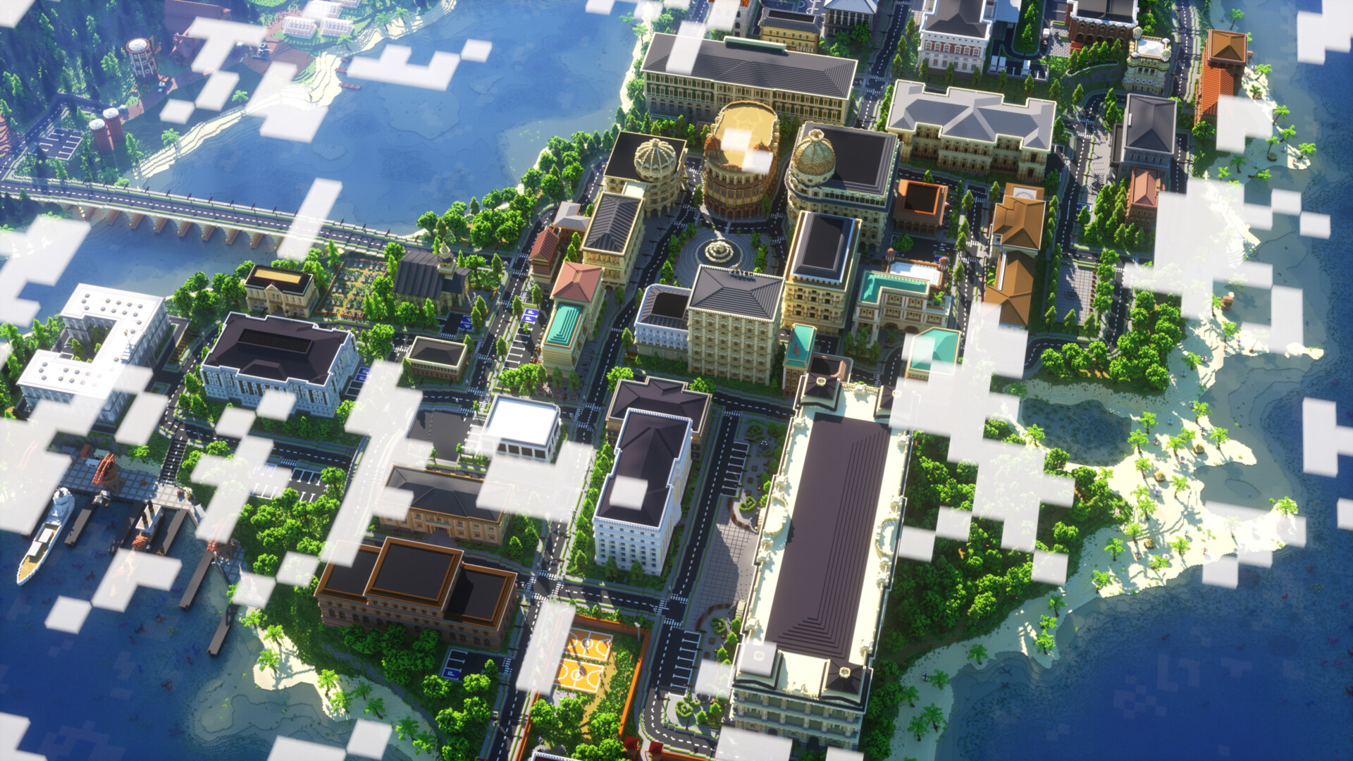 Discovery splash banner for Atlantis Roleplay Minecraft Discord server