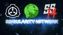 Discovery splash banner for Singularity Network Discord server