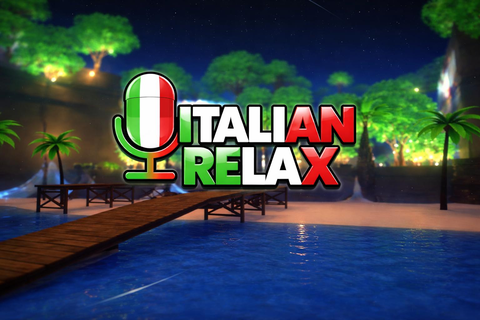 Discovery splash banner for Italian Relax Discord server