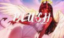 Discovery splash banner for 💋𓂃blush﹐nitro﹒robux﹒lgbtq+﹒icons Discord server