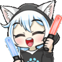 Shiro_Cheer Discord Emoji