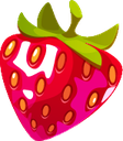 strawberry Discord emoji