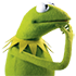KermitThinking Discord emoji