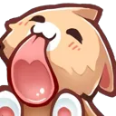 Kitty Lick Discord Emoji
