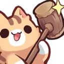 kitty_bonk Discord Emoji