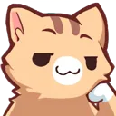 Kitty Smirk Discord Emoji