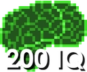 200iq Discord emoji