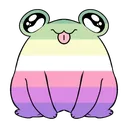 GenderFae_Frog Discord Emoji