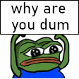pepeWhyAreYouDumb Discord emoji