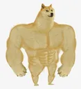 MuscleDoge Discord Emoji